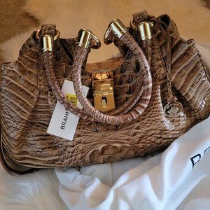 BNWT Brahman 'Elisa' boho handbag in 'Tobacco'